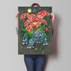 Lugia Ho-Oh Pokemon Unframed Canvas Painting Comic Themed Anime Wall Decor  Unique Collection Enhance Your Living Space
