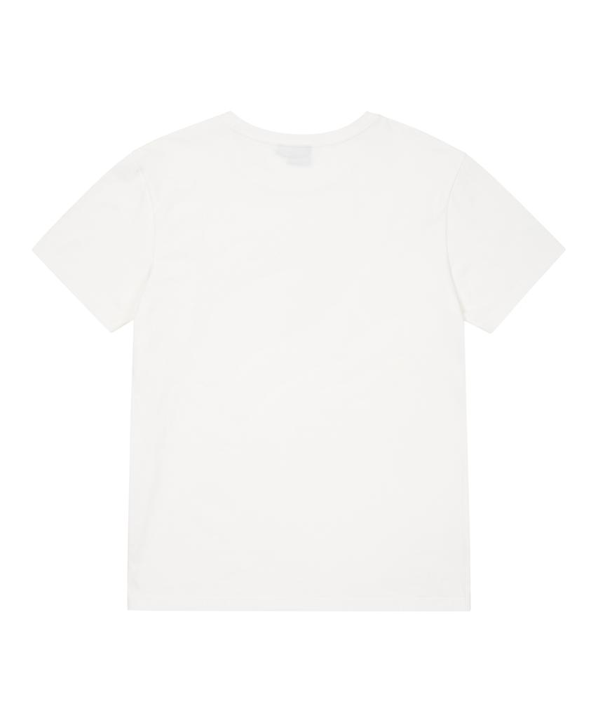 AAKAM Trinity Cross Half Top (White)