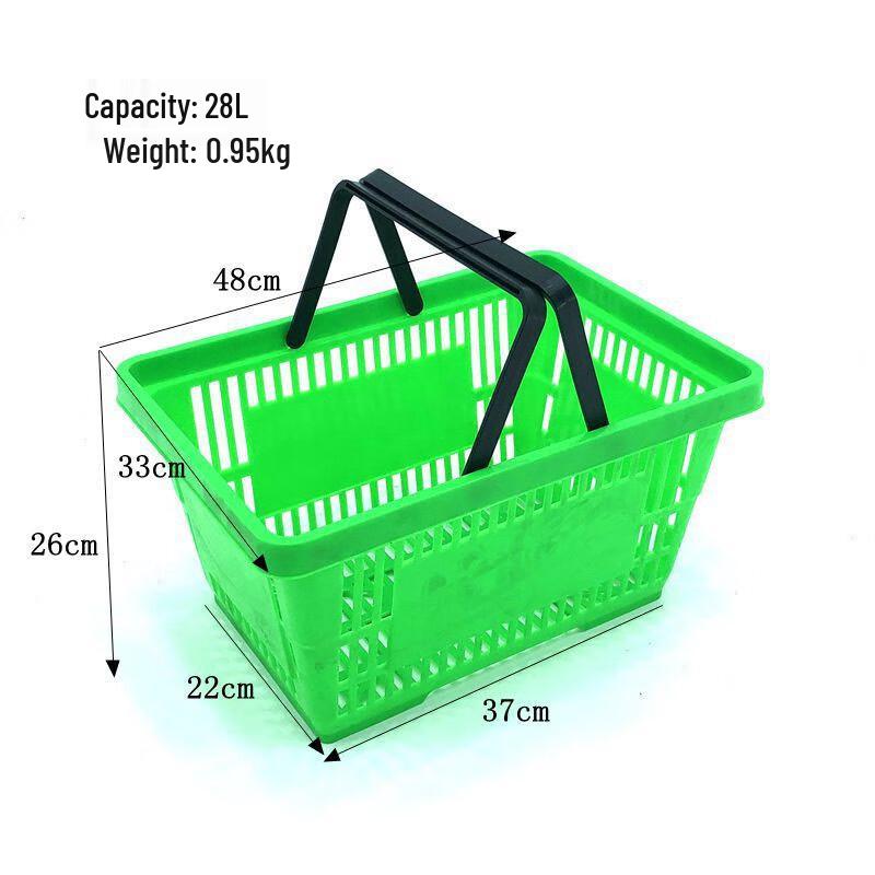 Jieshi Large Thick Portable Shopping Basket
