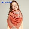LENGKEORL Women's Autumn/Winter Plaid Cashmere Wool Scarf