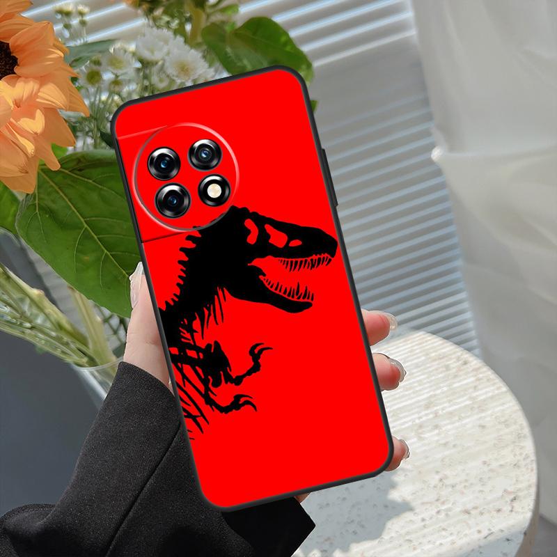 Jurassic Dinosaur Case For OnePlus 10 Pro 15 13 12 11 13T 15R 13R 10R 10T 8T Nord CE 5 4 2 3 Lite N20 N30 Cover
