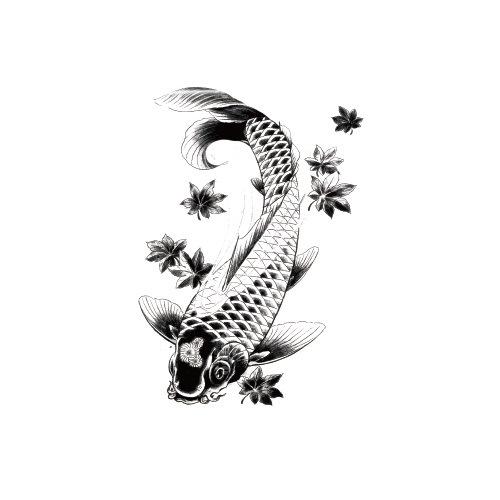 Tattoo-Aufkleber Blume Arm Halber Arm Wasserübertragung Wasserdichter Tattoo-Aufkleber Glückverheißende Bedeutung Chinesischer Stil Tattoo