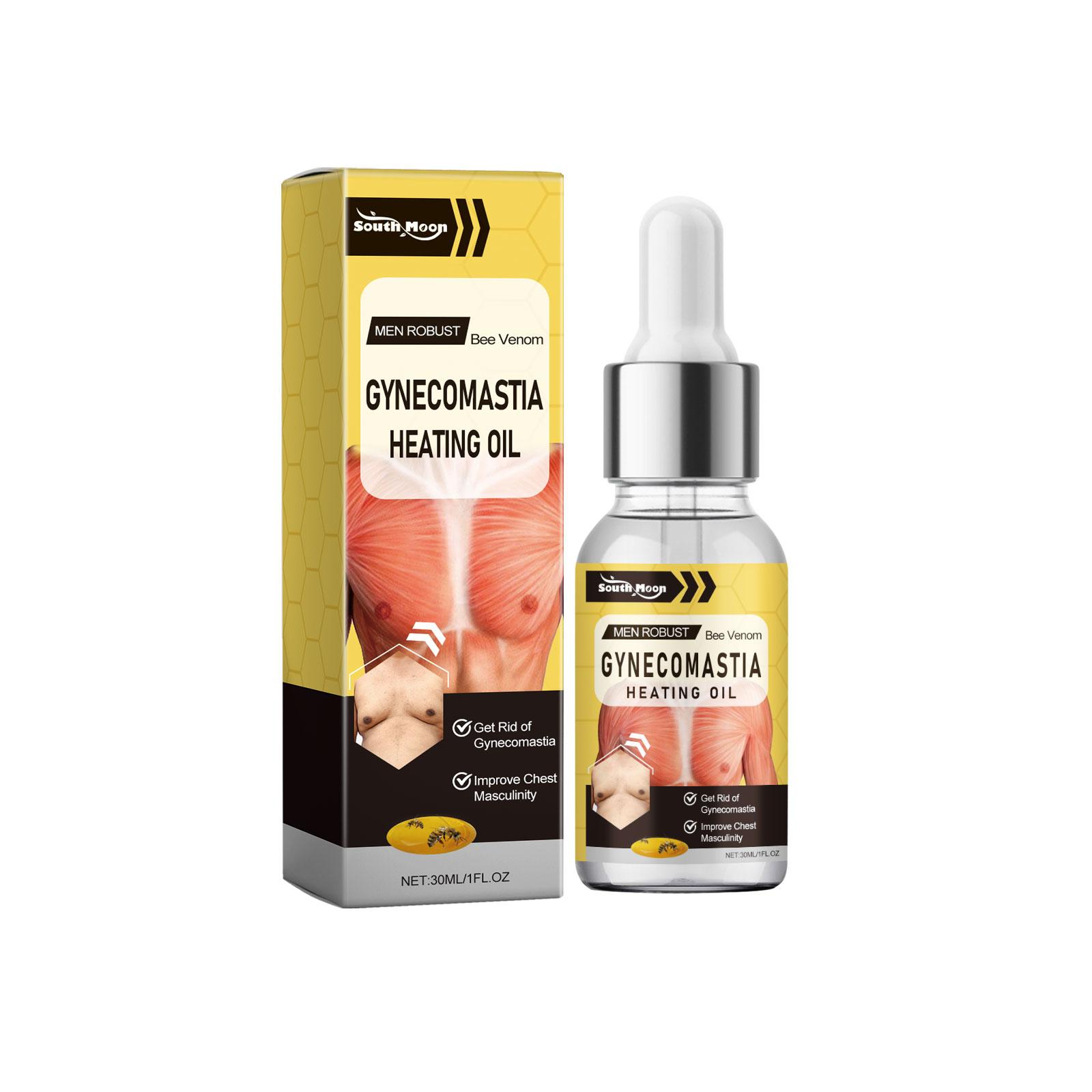 

Масло для ухода за грудью для мужчин South Month, укрепляющее и подтягивающее грудь, питающее кожу, масло для ухода за эластичностью кожи