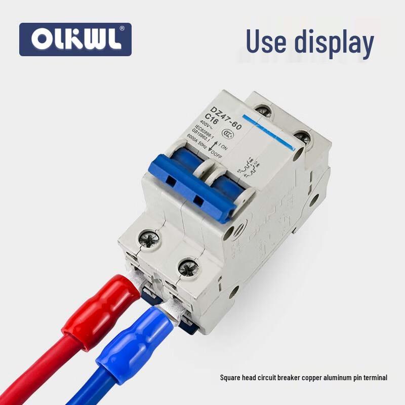 Copper-Aluminum Transition Connector Pins for Circuit Breakers