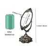 Feyarl Tabletop Makeup Tabletop Makeup Makeup Stand Elegant Rotating Cosmetic Western Style Makeup Retro Bronze Mirror, Mirror, Mirror, Mirror, Tools,