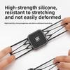 Silicone Bicycle Phone Holder With Strap For Mountain Cycling Gps Navigation Accessory