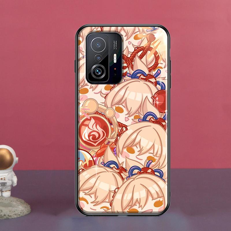 Cute Cartoon Genshin Impact For POCO X5 X3 F5 Pro X4 F4 GT M5s C40 F3 Case For Xiaomi 13 Lite 12 11T 12T Pro 12X Cover