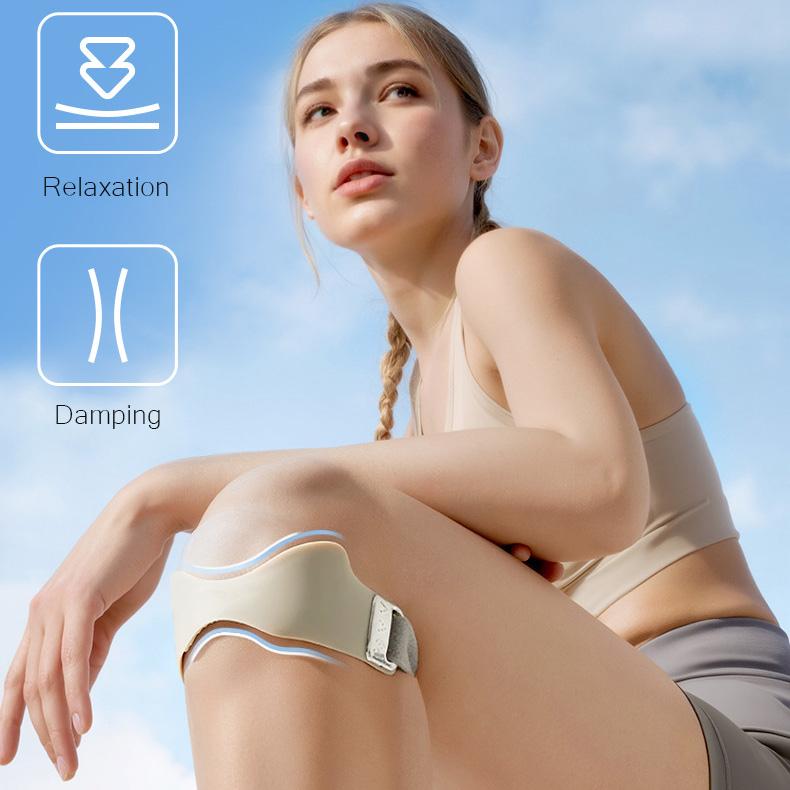 1Pc Adjustable Silicone Patella Tendon Knee Straps Knee Support Fixed Protection Patella Knee Strap Highly Elastic Flexible