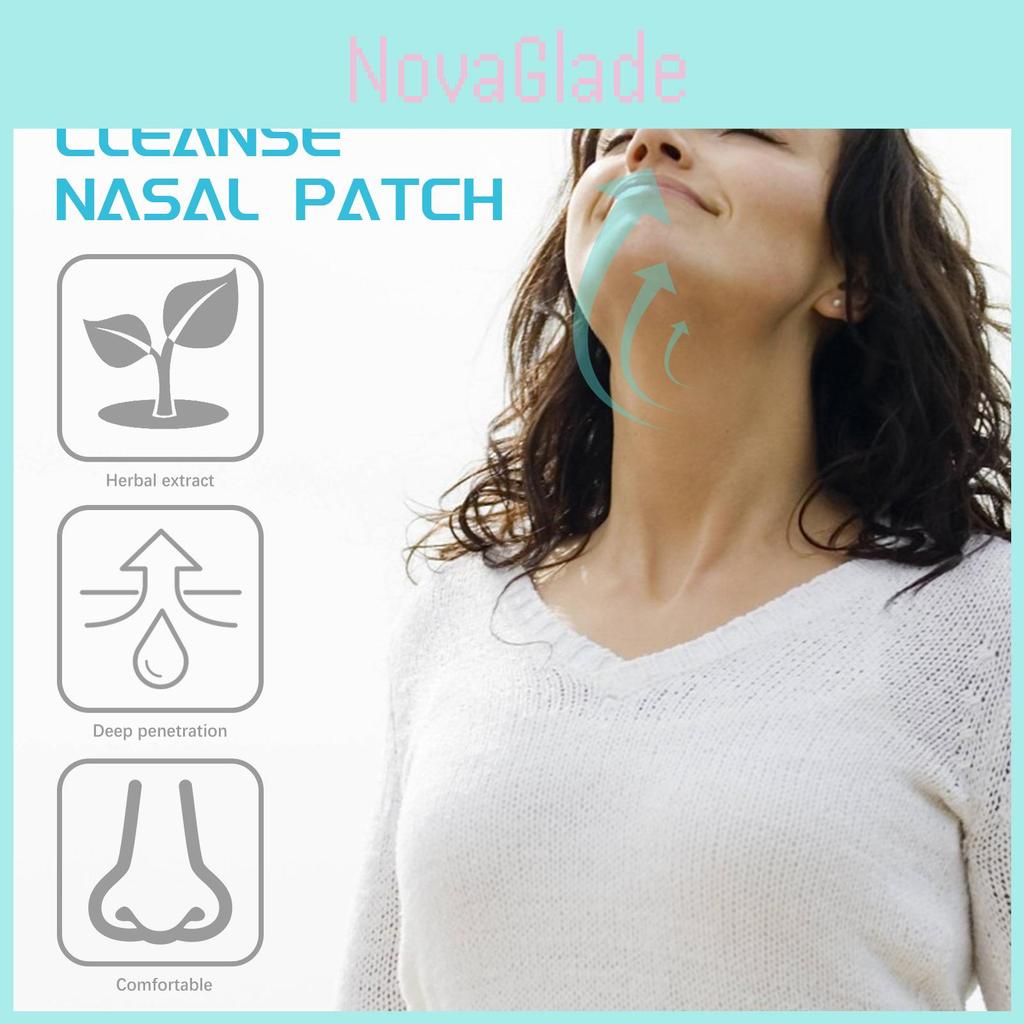 Eelhoe Nose Strips Effective Relief For Nasal Congestion And Throat Dryness 10pcs