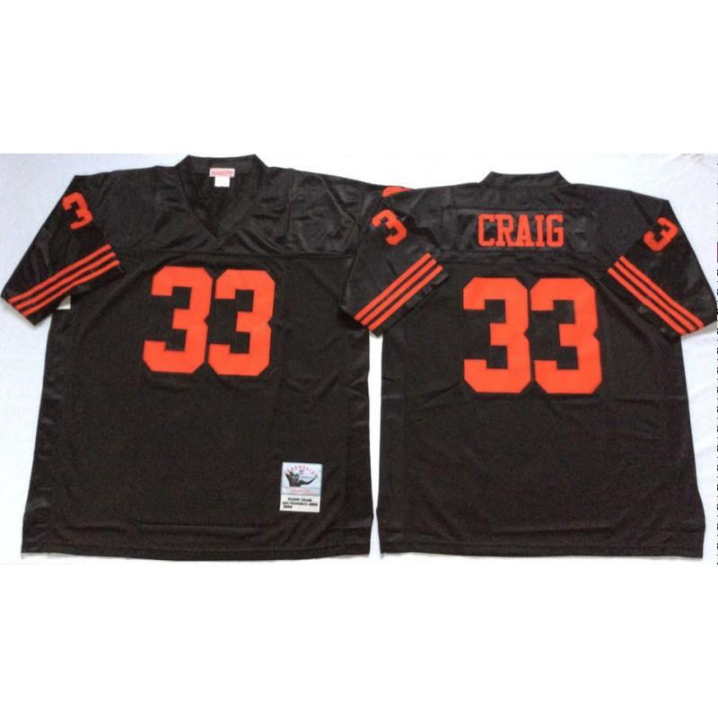 San Francisco 49ers Retro Embroidered NFL Football Jersey Men Women Cotton Blend Sportswear Training Casual Wear