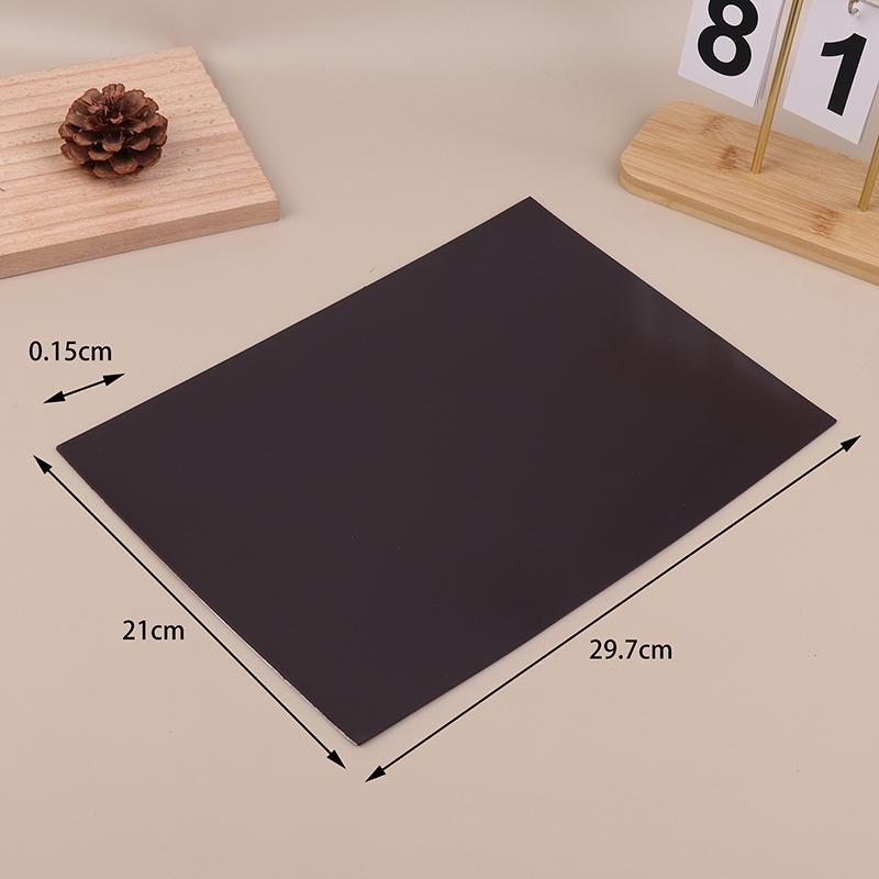 Adhesive Magnetic Sheets With Adhesive Backing Multiple Sizes Inches Flexible Magnet Sheets With Self Adhesive Sticky