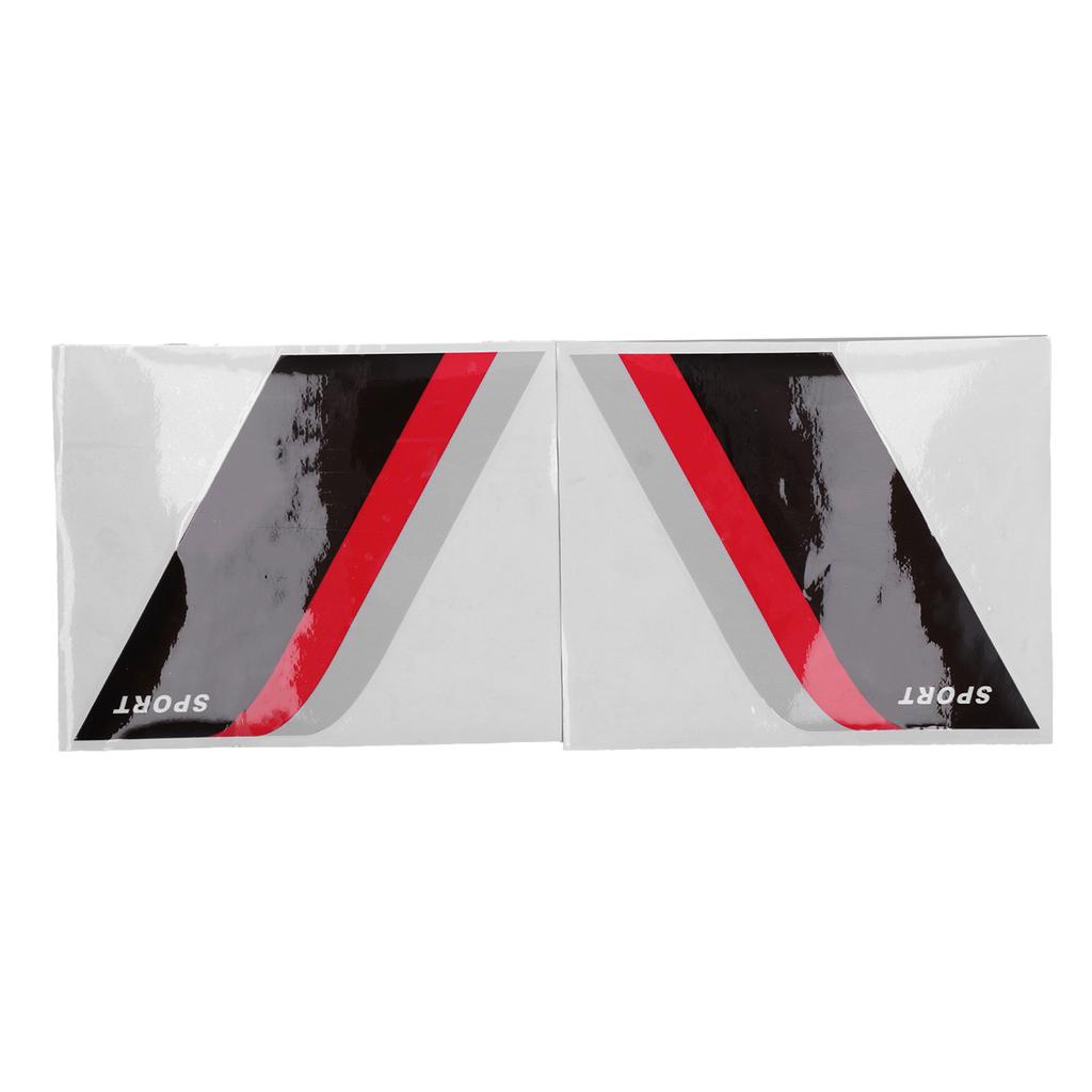 2pcs Car Body Sticker Sports 3 Colors Waterproof Decorative Stripe Decals for Vehicles