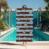 Personal Care Beach Towels Leopard Print H-Hello K-Kitty Cat Bathroom Spa Large Bath Towel Sauna Turban for Hair Drying Home Gym