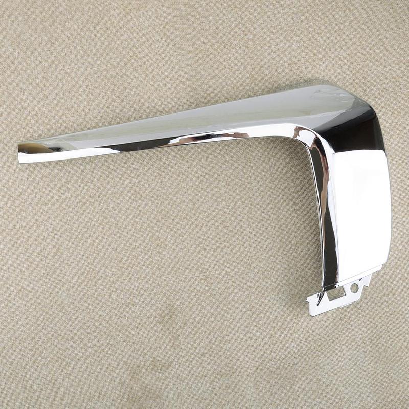 6407A142 6407A146 6407A144 Front Right Chrome Bumper Cover Molding Trim Kit Fit for Mitsubishi Outlander 2018 2017 2016
