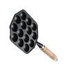 14 Hole Takoyaki Maker Grill Pan Cast Iron Nonstick Octopus Meat Balls Mould Baking Plate for Home