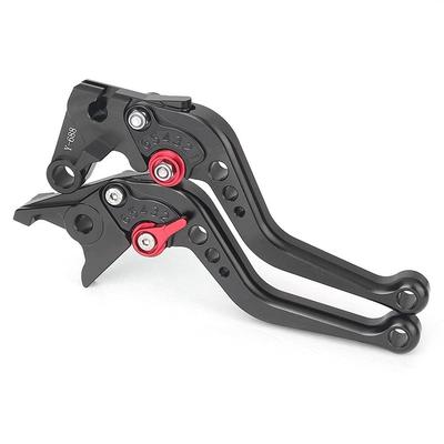 AL-mart Motorcycle Short Style Brake Levers Clutch Levers Levers Set 6 Levels Adjustable for KTM 790 Duke 2018-2020