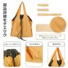 Direct Sale Foldable Eco Bag Shopping Bag [Factory FDS] (Gray) (Large Capacity/Waterproof/Durable/Washable) [Product]