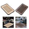 Chinese Bamboo Tea Tray Durable Tea Set Accessory Simple Kungfu Tea Table Drainage for Teahouse Home Hotel Office Household