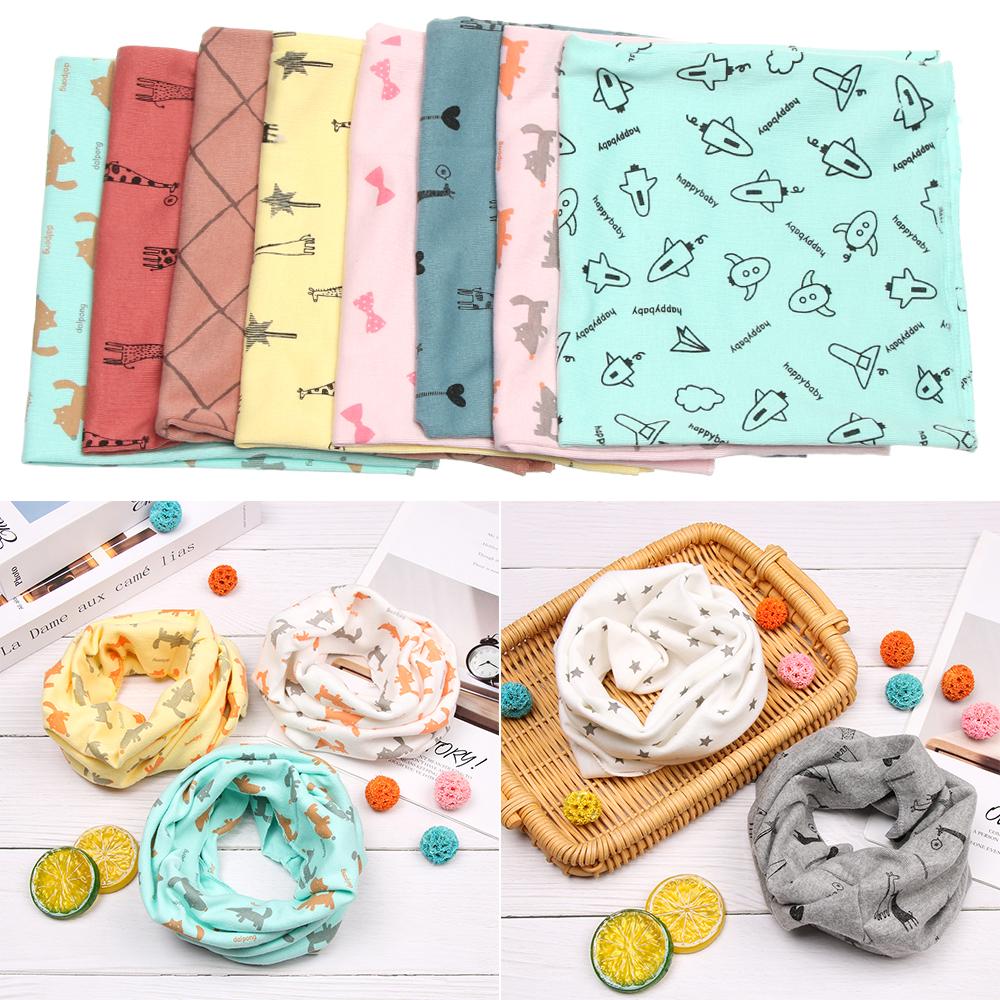 Bandana Long Scarf Collar Scarves Neck Warmer Children Cotton Scarf Cotton