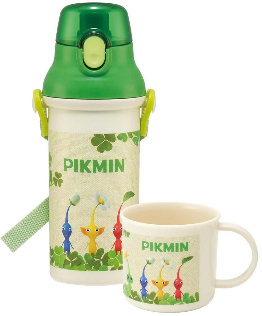 Skater Brotdose Plastikbecher 200ml für Kinder Antibakteriell Spülmaschinenfest Hergestellt in Japan Pikmin KE4AAG-A