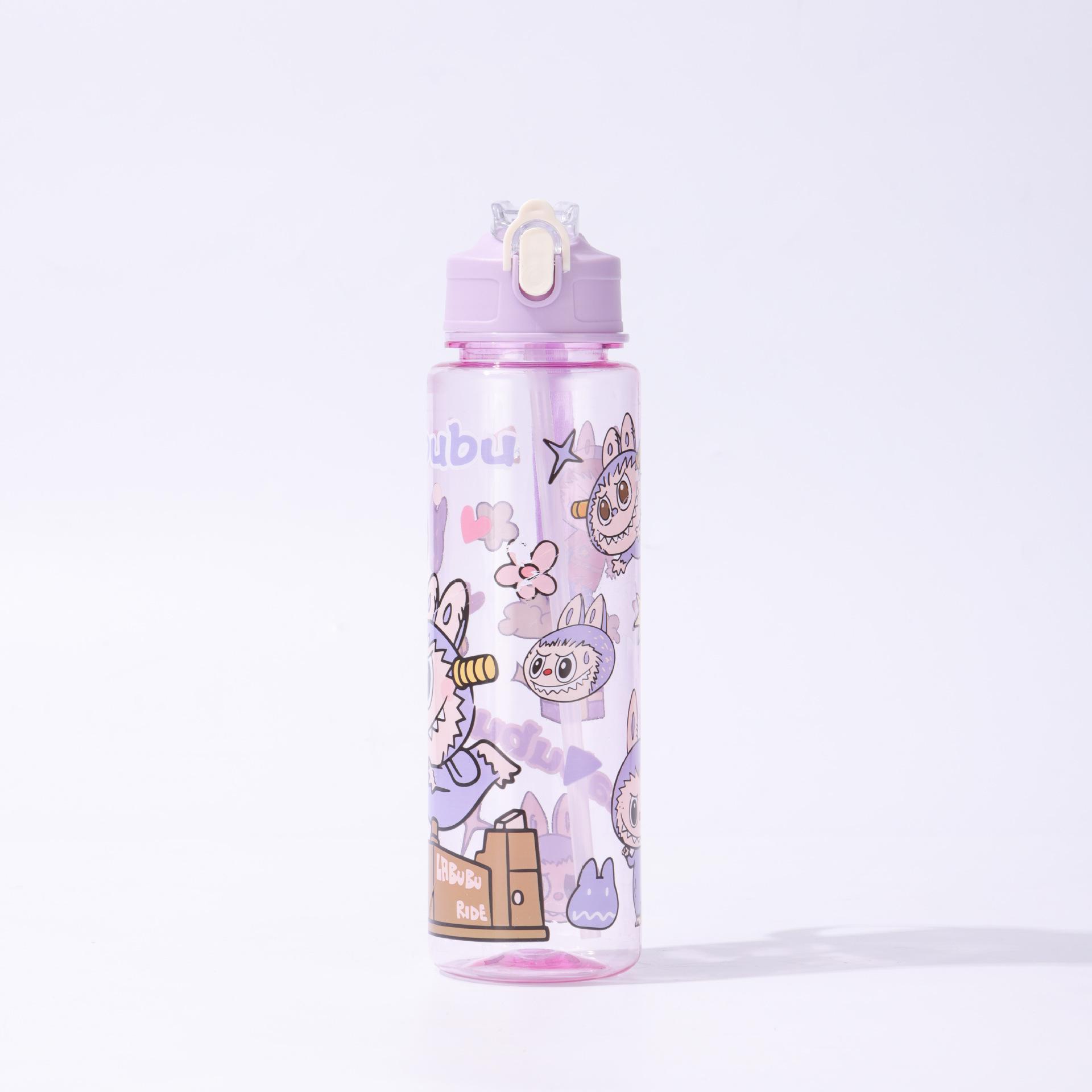 

Капибара Большая емкость Соломенная кружка-поилка Высокая ценность Мультяшная Пластиковая веревочная ручка Милая соломенная кружка-поилка 750ml