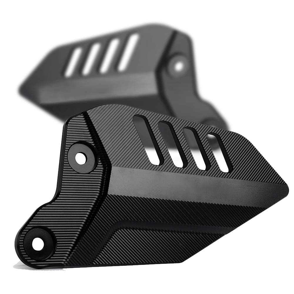 FENGSHENG Aluminum Heel Plate Guards for Honda Z900RS 2017 2018 2019 2020 2021 2022 2023 (1 Pair)