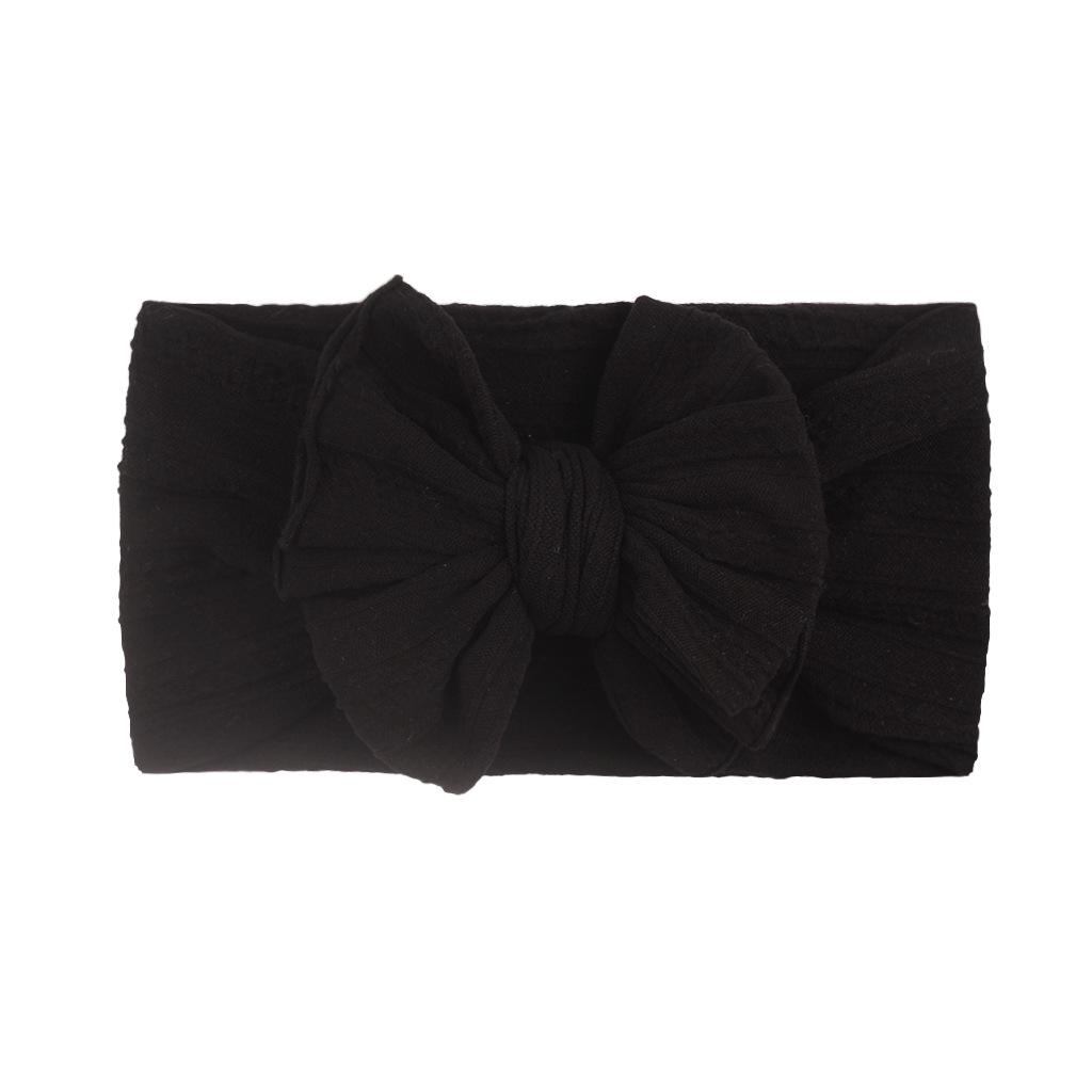 2022 Soft Nylon Jacquard Baby Headband - Elastic & Stylish Children's Hair Accessory
