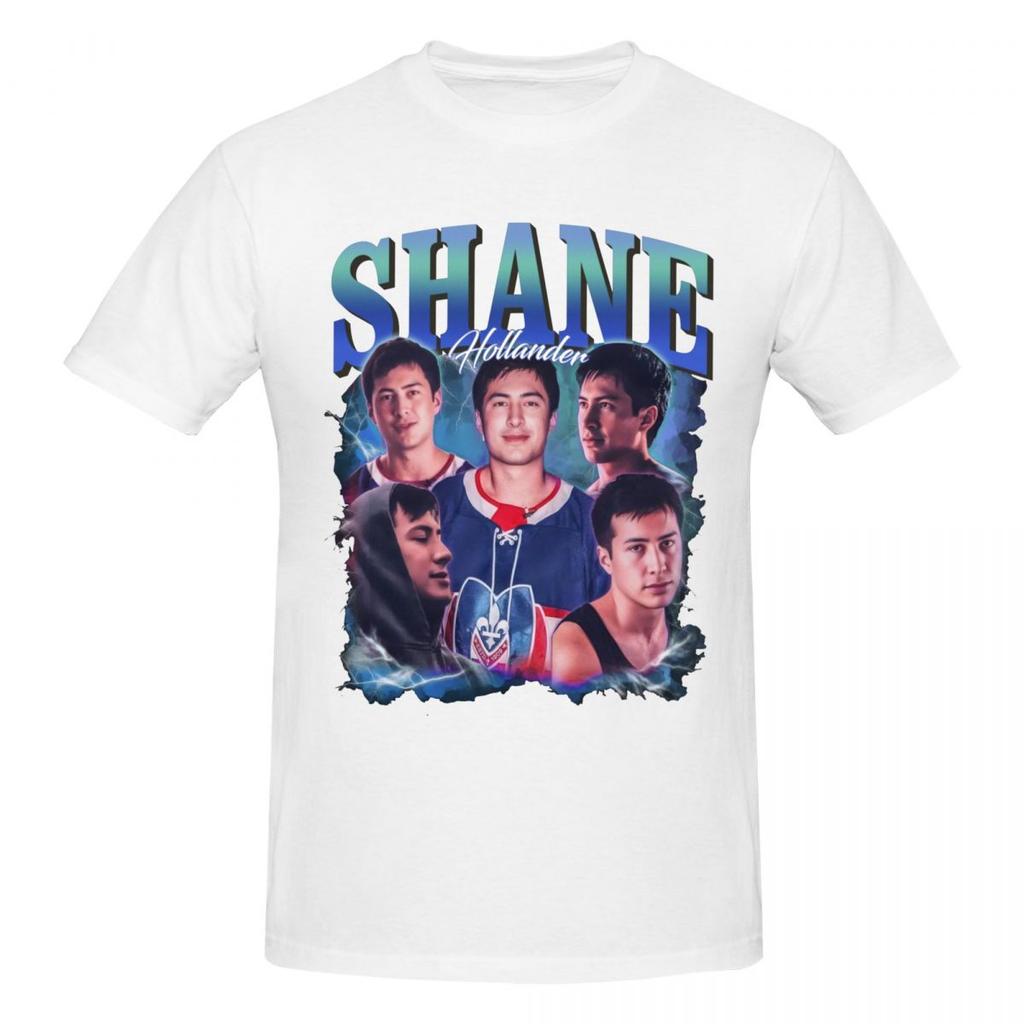 Vintage Shane Hollander Heated Rivalry T Shirts Graphic Y2k Summer Crewneck Tshirt For Unisex Wounisex Tops