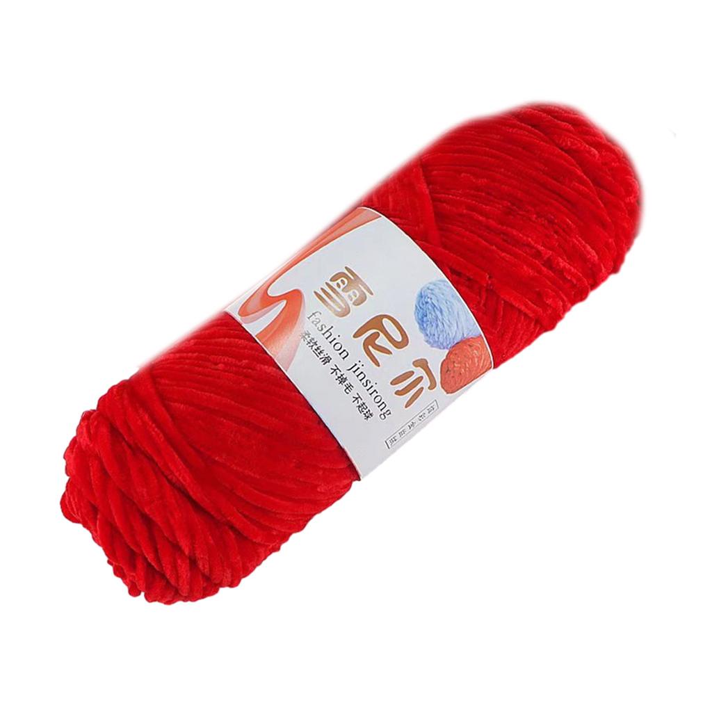 Skin Friendly Velvet Hand Knitting Yarn for DIY Cardigan Gloves Shawl Knitting Threads for Crochet Sweater Scarf Clothes