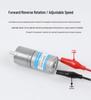 Compact 12V DC Geared Motor JGA25-370 - Low-Speed Brushed Electric Motor