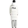 FILA Down Jackets Unisex White Hooded Thickened FS254DJ01X005191