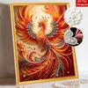 5D DIY Pearl Diamond Painting Kit Mythical Phoenix Full Drill Embroidery Mosaic Art Home Wall Decor Gift