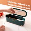Quick Drain Chopstick Storage Box With Lid Cover Drainer Holder  Dining Accessories