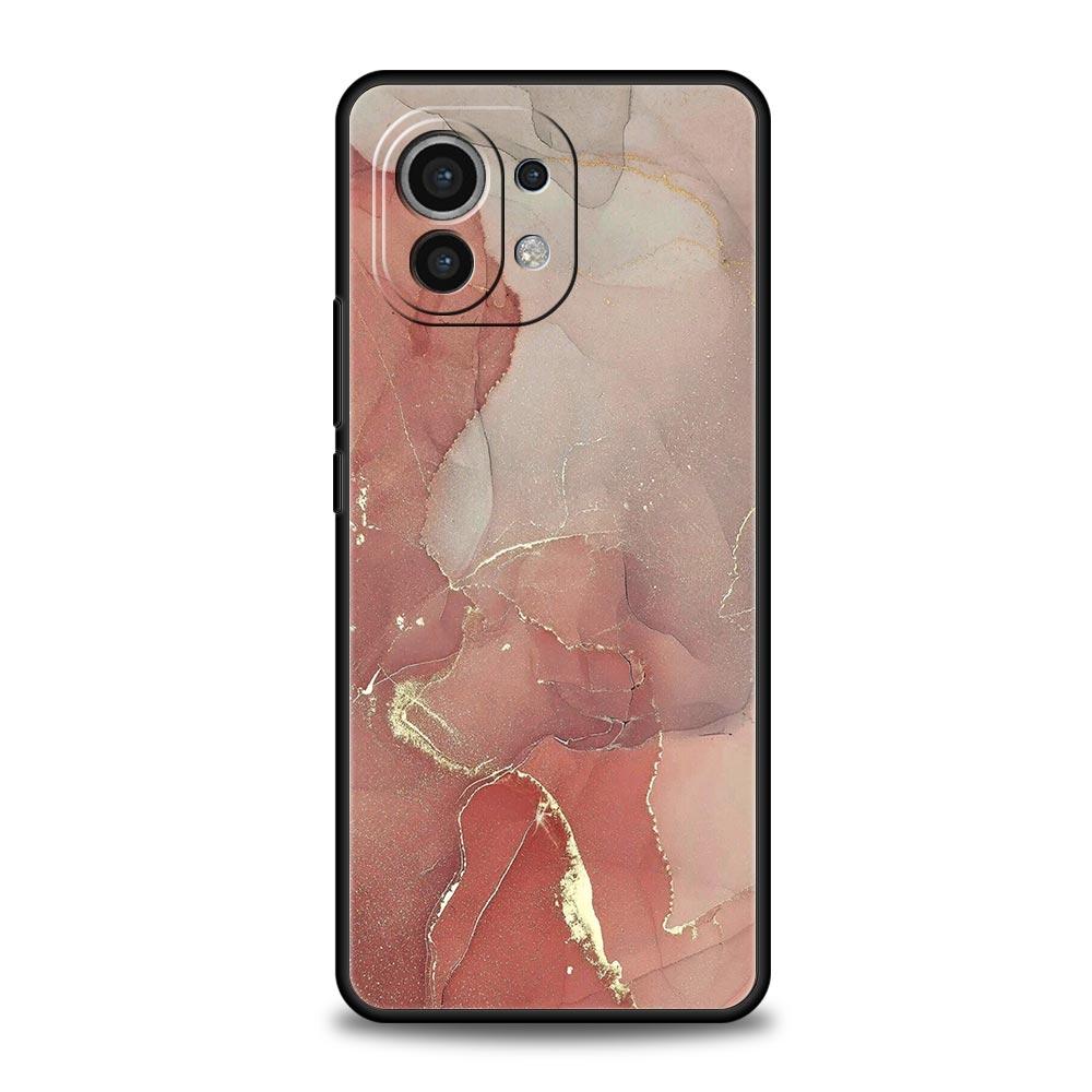 Phone Case For Xiaomi 13 12 11 Lite 12T 11T 10T 9T Mi Poco M4 M3 X4 X3 Pro F4 F3 GT 5G Cover Soft Shell Coque Marble Art Fashion