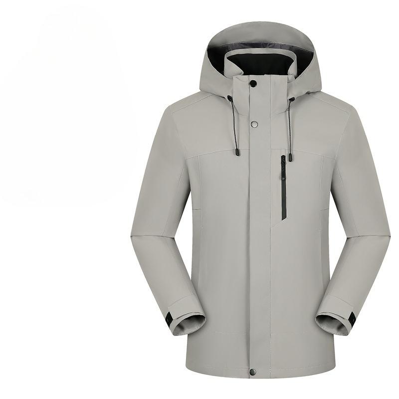 Nowy kombinezon górski outdoorowy podpinka odpinany wiatrówka kurtka trzy w jednym dla mężczyzn i kobiet