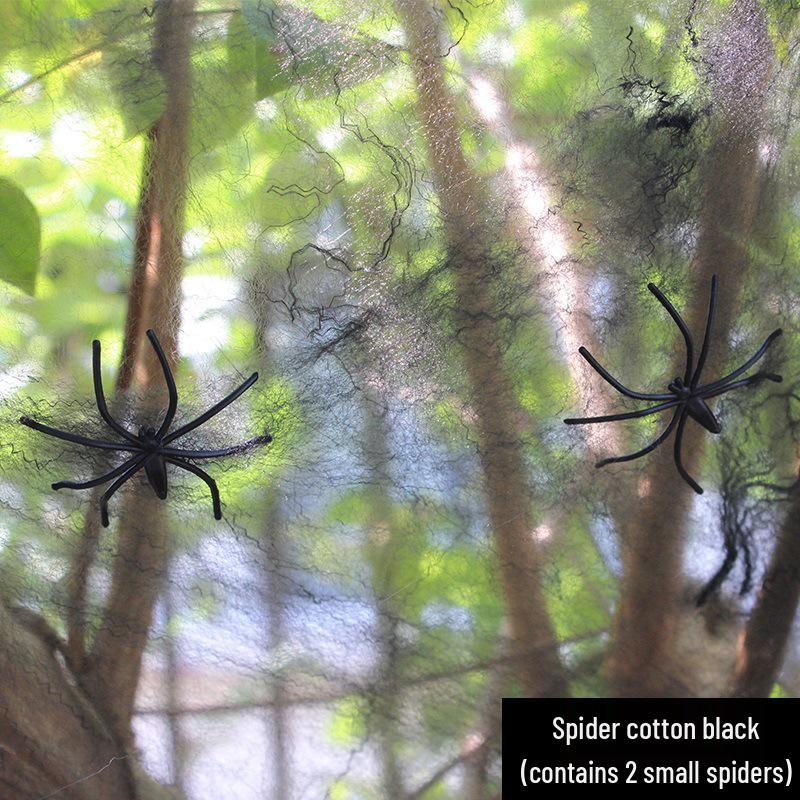 Halloween Spinnennetz Baumwolle Dekoration Requisiten für KTV- und Geisterfest-Szenen