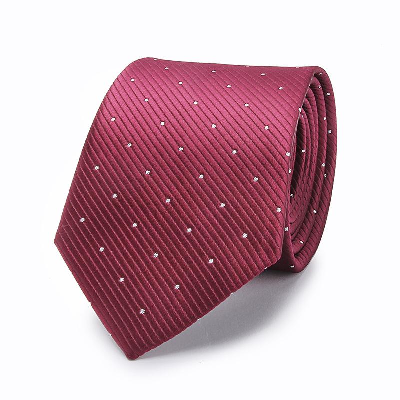 Men'S Tie Business Dress Tie Polyester Silk Arrow Type Business Tie Wedding Tie Custom Tie