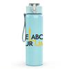 1PC Rise Above Your Limit Inspirational Quote Print 750ml Color Plastic Sports Water Bottle Leakproof Flip Straw Lid Suitable for Sports Office Use