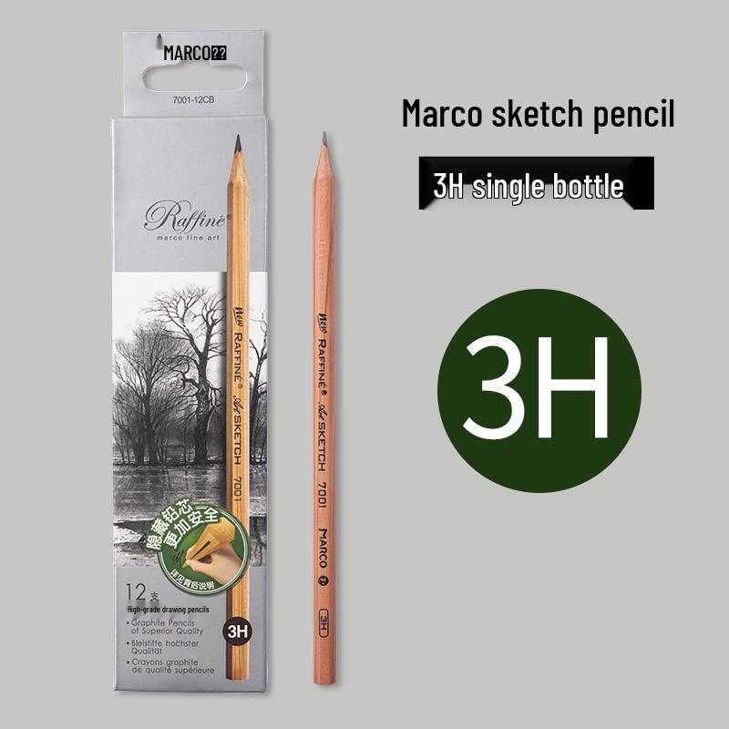 

Карандаши для эскизов и угольные карандаши Marco - Карандаши HB из натурального дерева для учеников начальной школы Standard