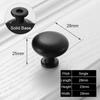 PQB Black Handles for Furniture Cabinet Knobs and Handles Kitchen Handles Drawer Knobs Cabinet Pulls Cupboard Handles Knobs