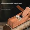 Rosewood Half-Round Woodworking Plane for Trimming and Grooving.