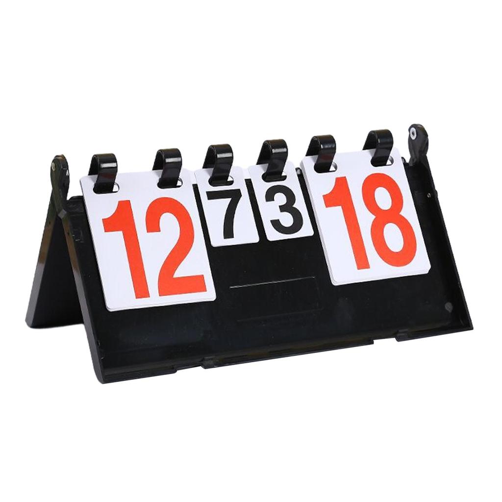 Score Card Foldable Professional Numbers Scoreboard Flip Score Board for