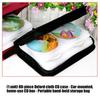 Large 80 Disc Disc Holder With Durability Oxford Cloth Disc Case Shell Holder Ideal For Car Home Travel Use Easy To Carry