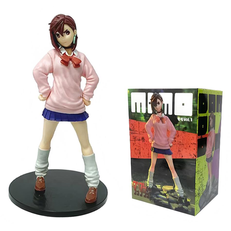 New Anime Dandadan Ayase Momo Shiratori Aira Sitting posture S.H.Figuarts Transformed Assembly PVC Action Figures Model Toy Gift