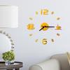 Coffee Diy 3d Cup Acrylic Mirror Wall Sticker Clock Home Decor Mural Decals