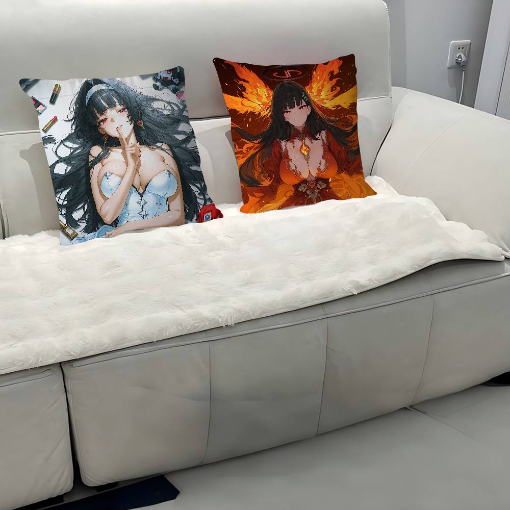 T-Tsukatsuki RioS Cushion Cover Decorative Pillow Sofa Home Decor Case Pillow Cases