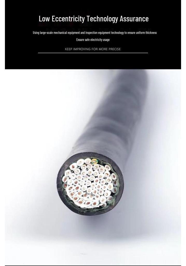 RVV Multicore Soft Sheathed Control Cable - 12 to 30 Cores