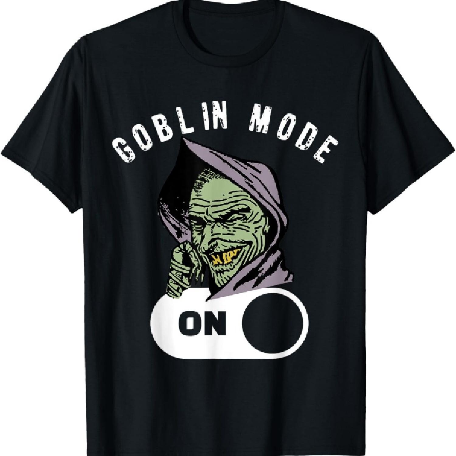 

Funny Goblin Mode Trend Meme Goblincore T-Shirt XXXXXL чёрный