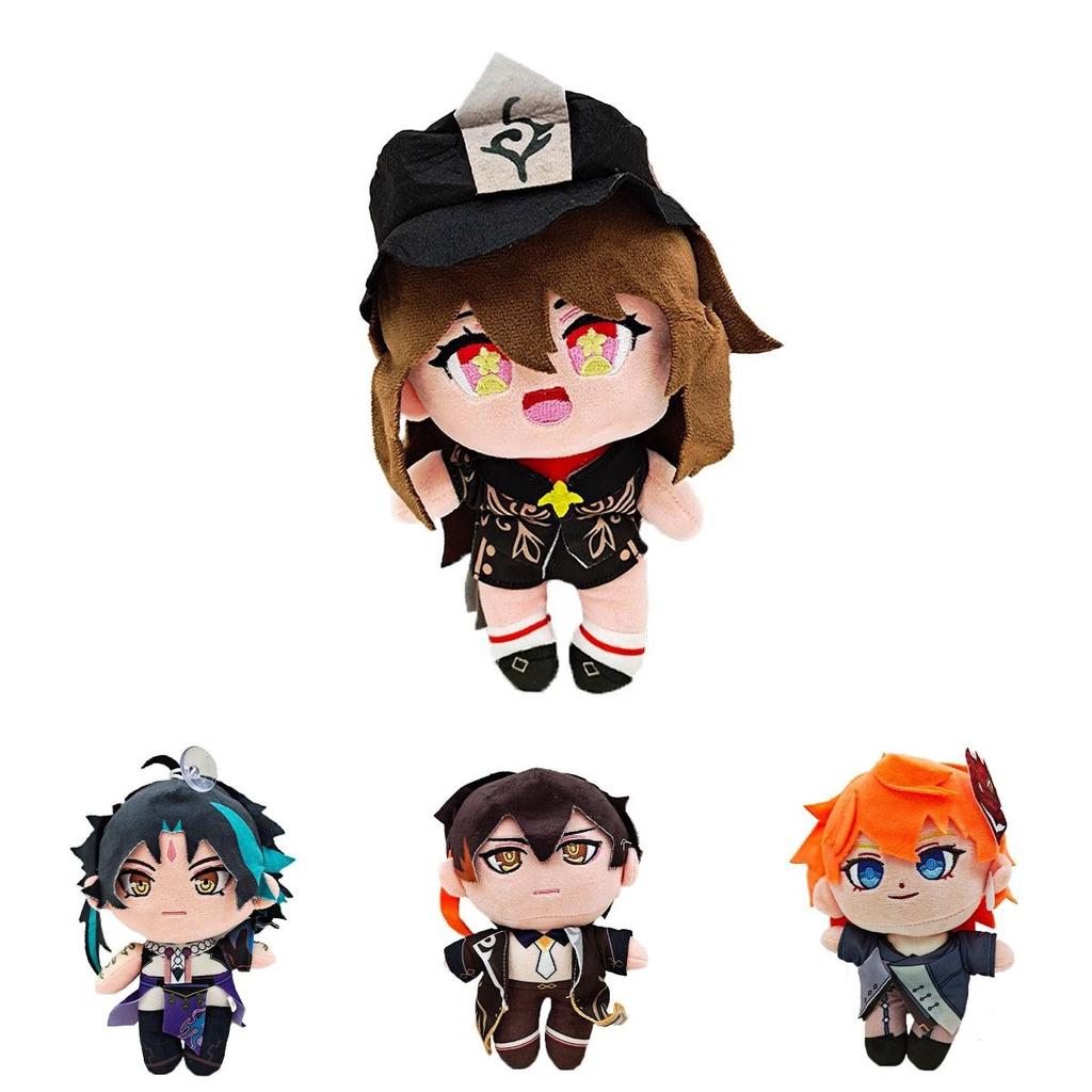 Genshin Impact Plush Toy Collection Scaramouche Gorou Zhongli Hu Tao More!