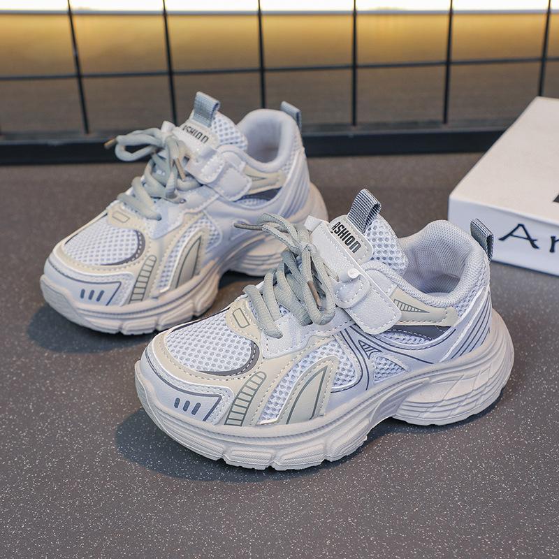 Classmates Boys Lightweight Girls Dad Shoes Spring New Versatile Running Shoes Fashion Korean Edition Breathable Sports 2025